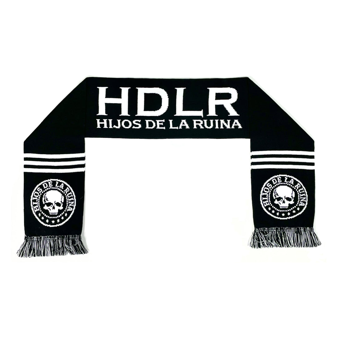 BUFANDA HDLR BLANCO/NEGRO