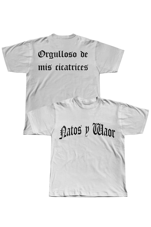 CAMISETA ORGULLOSO NEGRO/BLANCA